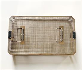 八角衝孔筐-八角衝孔帶蓋子消毒筐