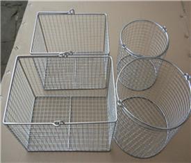 不鏽鋼方形帶提手消毒筐-消毒筐-帶提手消毒筐