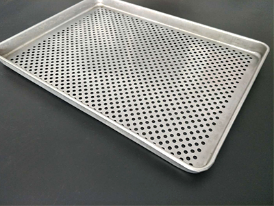 網格衝孔托盤-不鏽鋼衝孔（kǒng）圓托盤