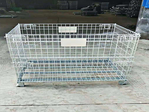 金屬物料周轉箱-工業折疊式金（jīn）屬周轉箱（xiāng）
