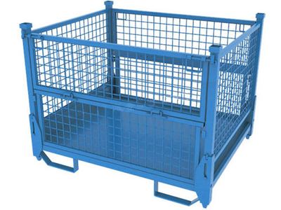 物料周轉箱-網式金屬周轉箱