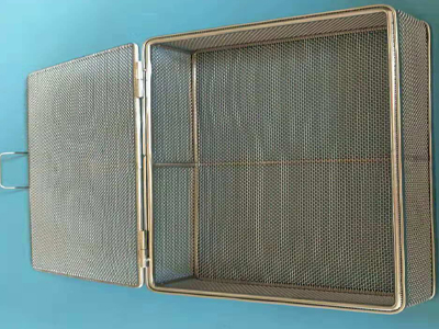 不鏽（xiù）鋼（gāng）網筐網（wǎng）籃-精（jīng）密盒-針頭螺釘消毒筐