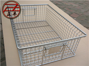 不鏽鋼周轉箱（xiāng）（倉儲網框）