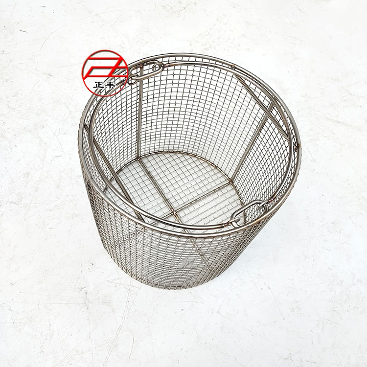 不鏽鋼圓形網筐（kuāng）  器械取樣筐